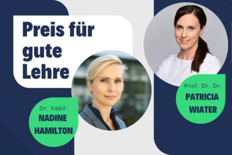 Zum Artikel "PD Dr. Nadine Hamilton mit Preis für gute Lehre ausgezeichnet"