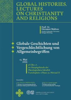 Zum Artikel "Vortrag: Globale Geschichten und die Vergeschlechtlichung von Allgemeinbegriffen"